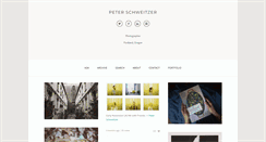 Desktop Screenshot of peterjschweitzer.com